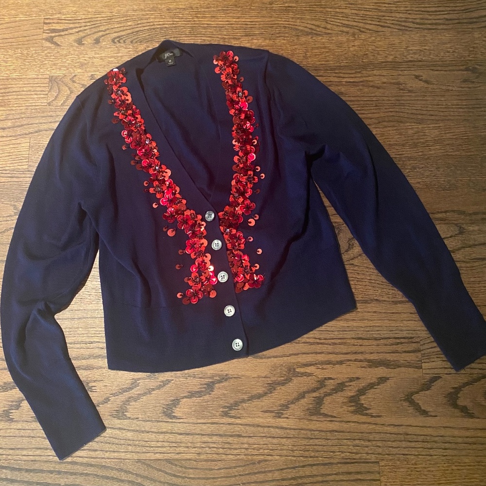 J Crew 100% Marino Wool Sweater